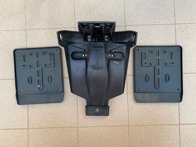 3 Porta Targa per moto/ scooter