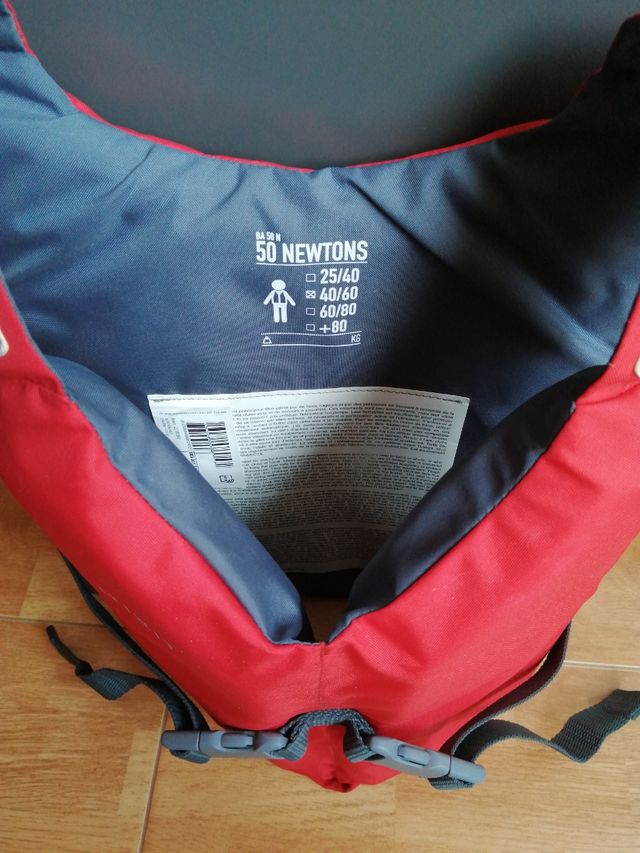 Chaleco flotabilidad