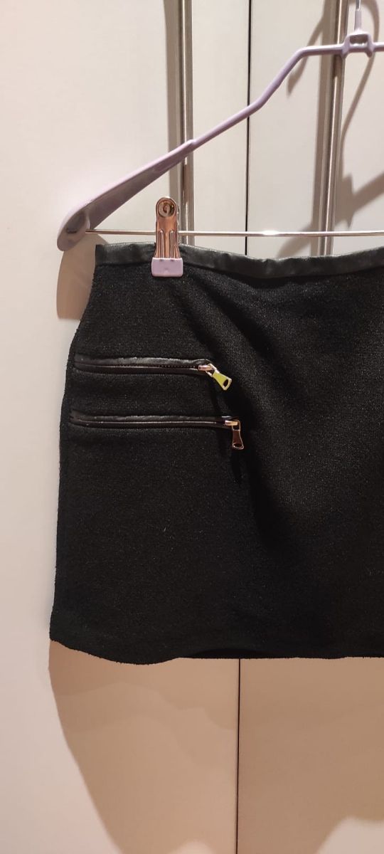 Minifalda negra 38