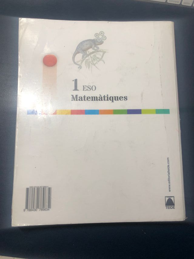 Libro Matemáticas 1ESO