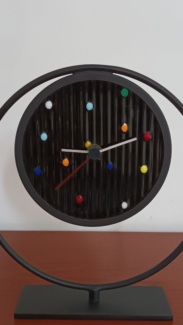 Orologio in vetro di Murano