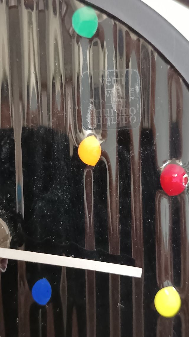 Orologio in vetro di Murano