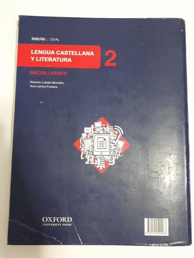 Libro lengua castellana 2° bachillerato