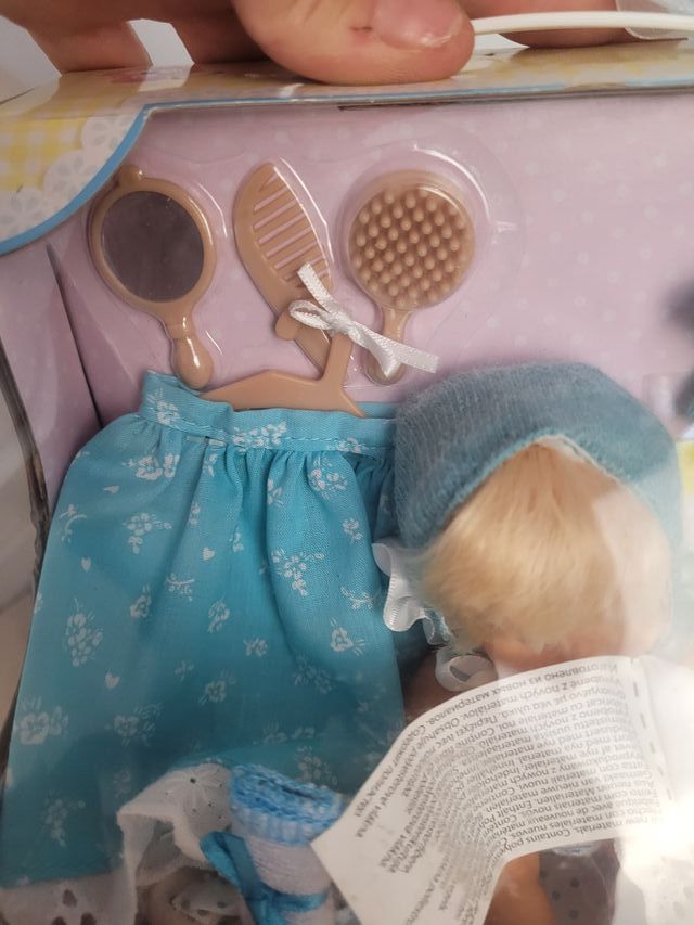 muñeca barriguitas mi primera canastilla nueva