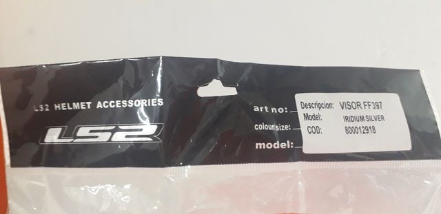 Visera moto LS2