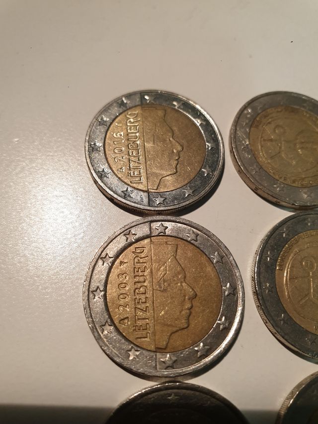 Pack monedas 2 euros