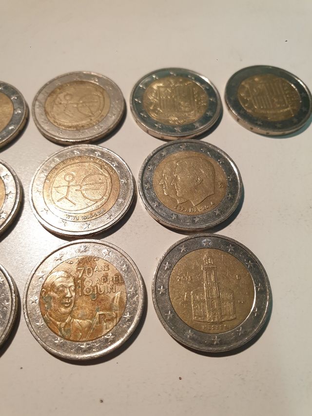 Pack monedas 2 euros