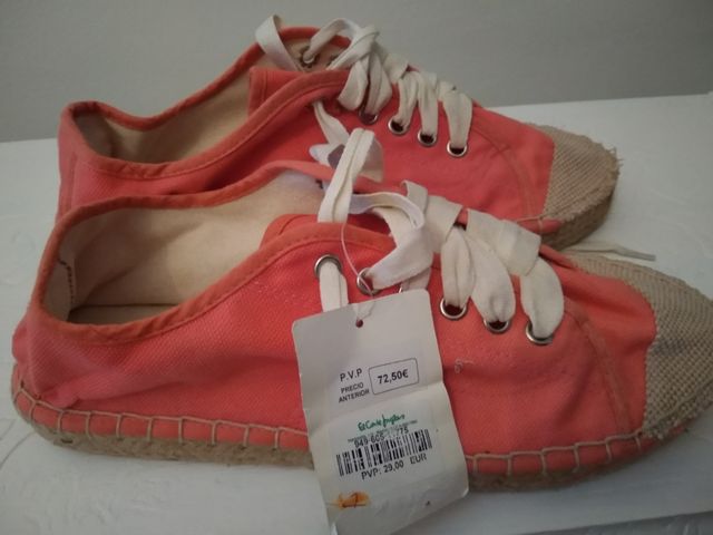 alpargatas número 39