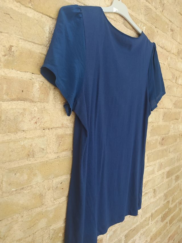 Camiseta lazos Massimo Dutti