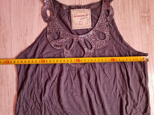 top de Springfild con detalles brillantes