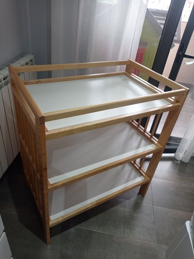 Cuna + Cambiador "Gulliver" Ikea