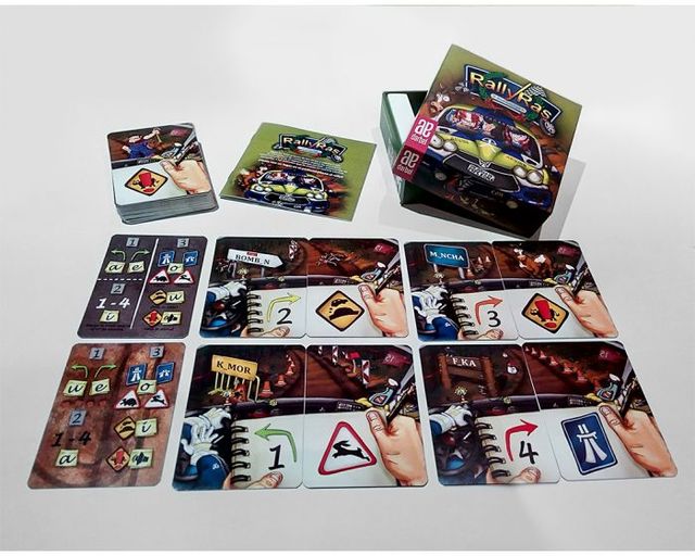 Rally ras - Juego de mesa