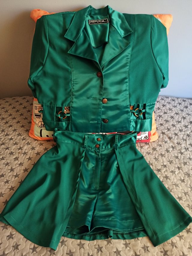 Conjunto juvenil chica falda_pantalón