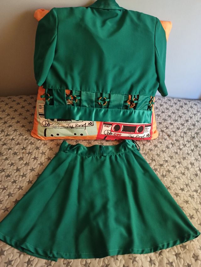 Conjunto juvenil chica falda_pantalón