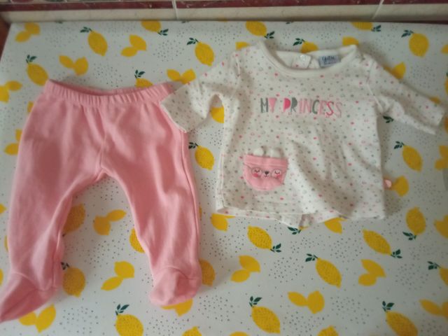 conjunto de niña de 3 meses