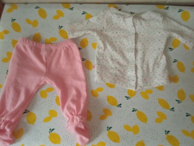 conjunto de niña de 3 meses