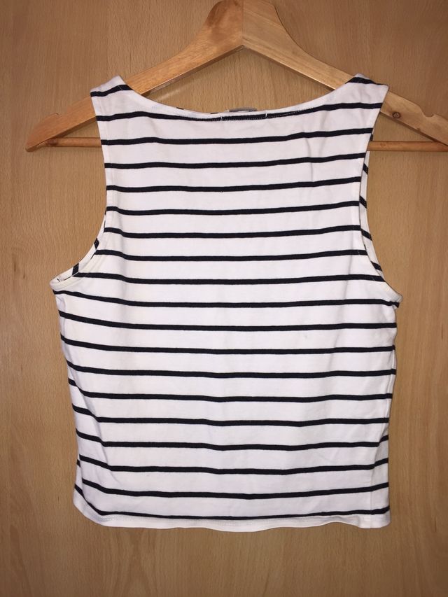 CAMISETA TIRANTAS DE RAYAS