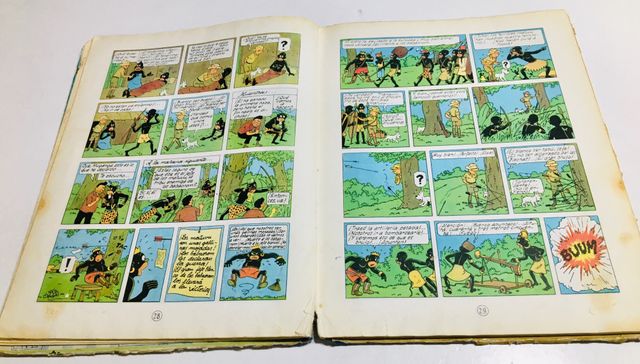 TINTÍN EN EL CONGO. 1ª ED. 1968