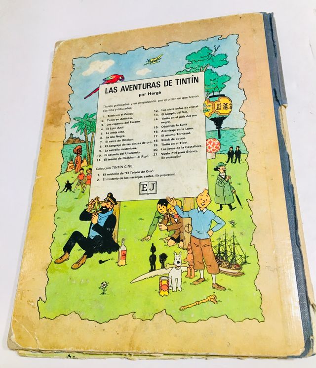 TINTÍN EN EL CONGO. 1ª ED. 1968