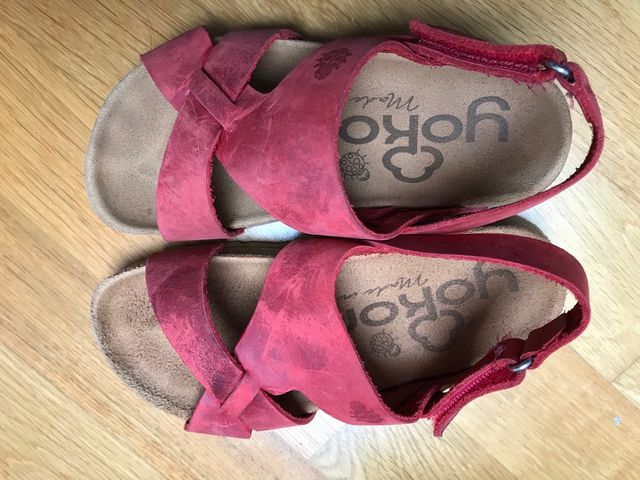 Sandalias cuero niña Yokono talla 31
