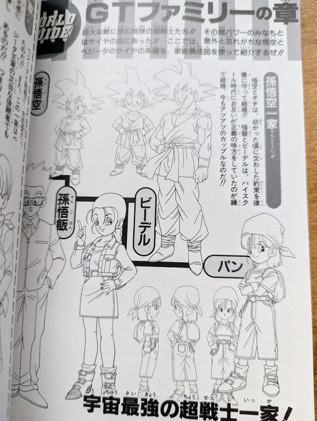 Dragón Ball GT artbook