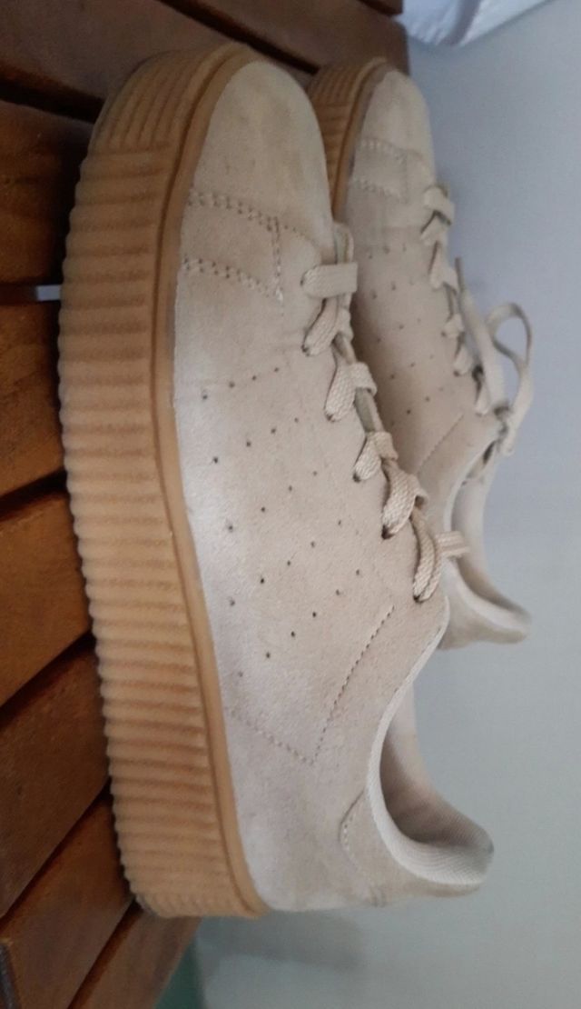 Zapatillas Beige