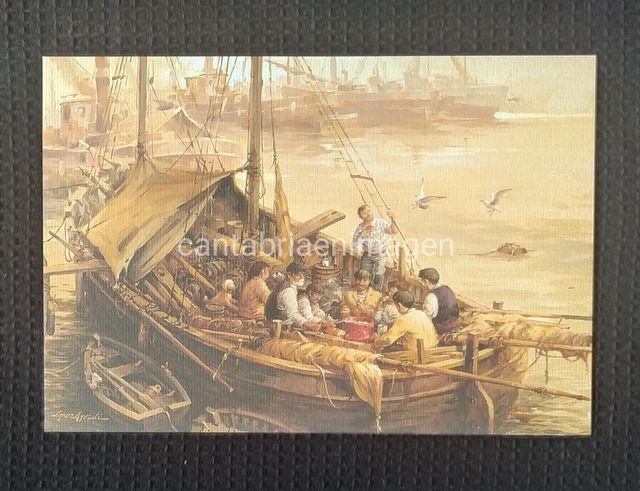 Postales pinturas de López Ayerdi