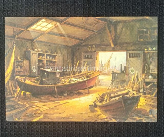 Postales pinturas de López Ayerdi