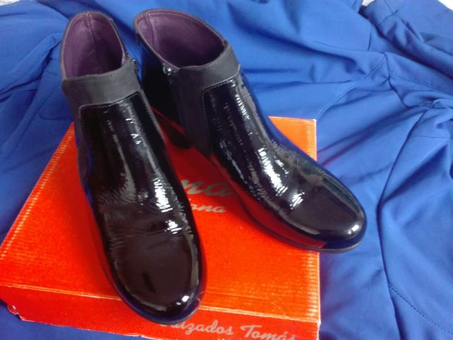 BOTINES  PIEL CHAROL