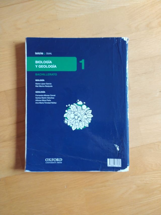 Biología y geología 1°Bachillerato