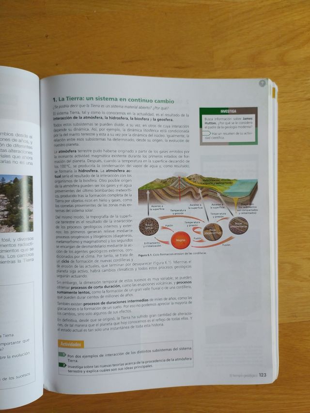 Biología y geología 1°Bachillerato