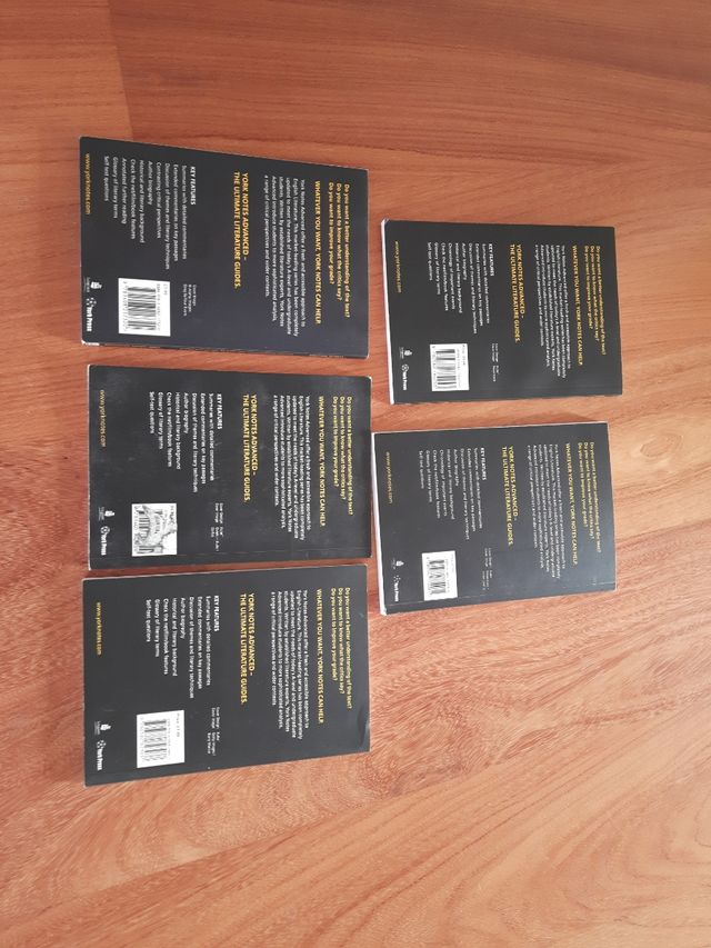 Libros de análisis de ceebre literatura inglesa