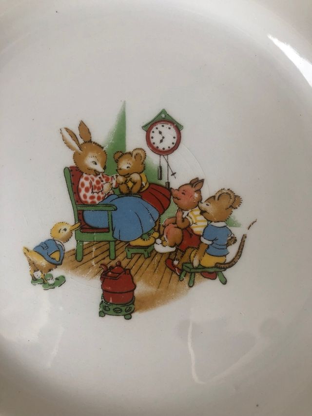 Juegos de platos vintage