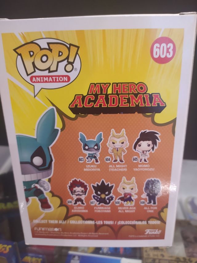 Funko Pop! Izuku Midoriya My Hero Academia n. 603
