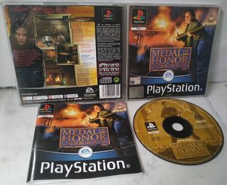 MEDAL OF HONOR PLAYSTATION 1 COMPLETO COMO NUEVO