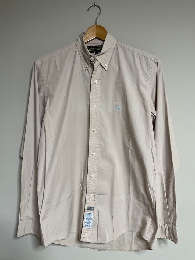 Camisa La Martina beige talla S