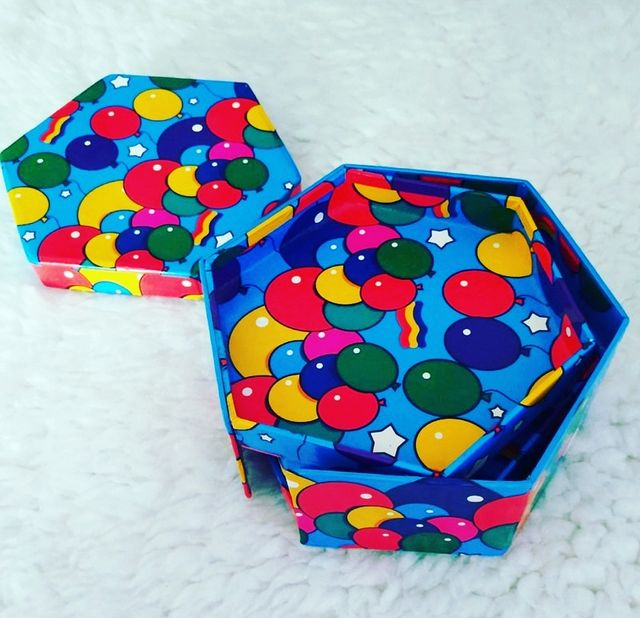 CAJA-ESTUCHE GLOBOS