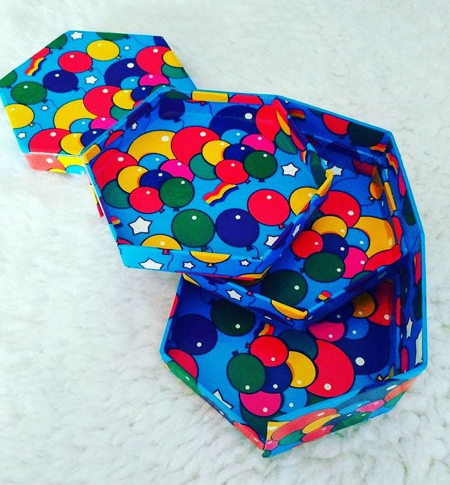 CAJA-ESTUCHE GLOBOS