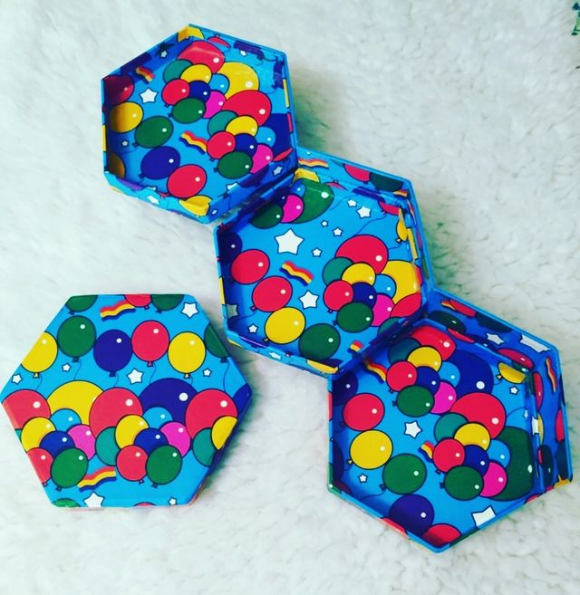 CAJA-ESTUCHE GLOBOS