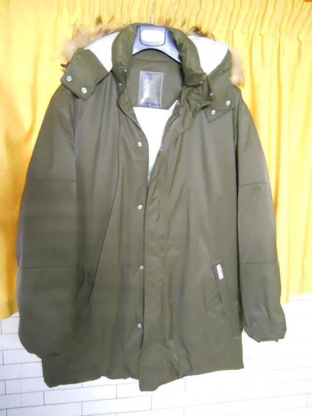 Piumino uomo Sergio Tacchini colletto pelliccia