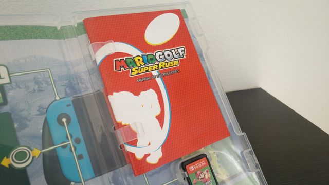 MANUAL MARIO GOLF SUPER RUSH