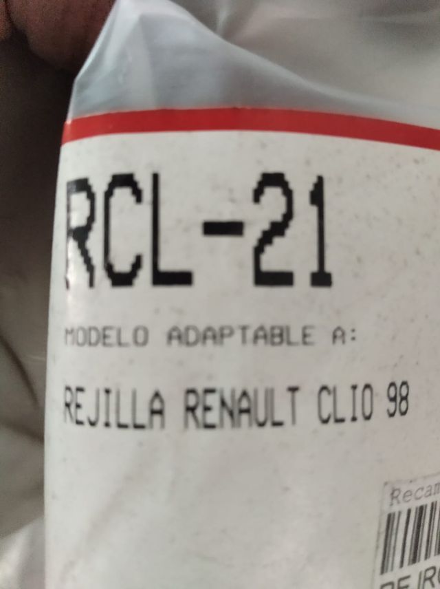 REJILLA RENAULT CLIO 98