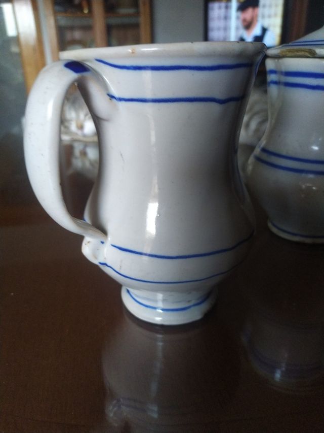 2 jarras antigua ceràmica de Manises