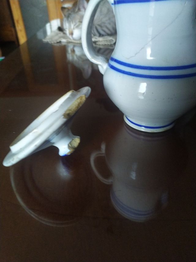 2 jarras antigua ceràmica de Manises