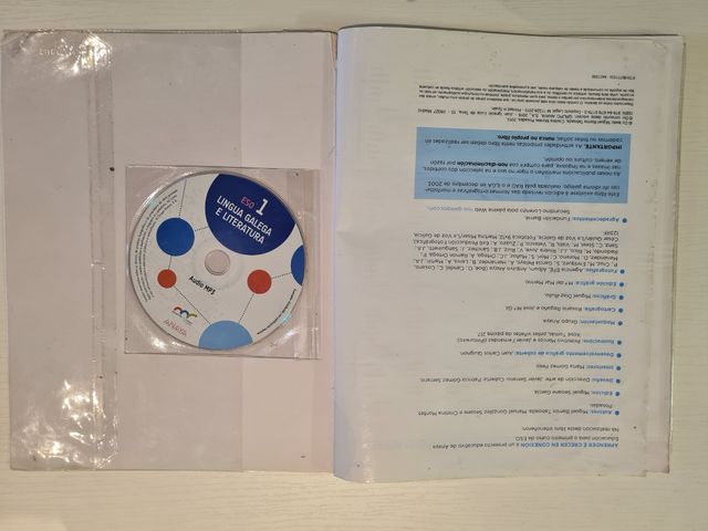 Lingua galega e literatura 1 eso