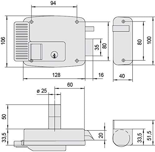 Cisa - Cerradura Eléctrica