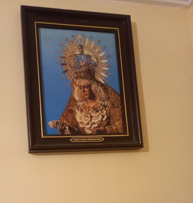 Cuadro de la virgen macarena