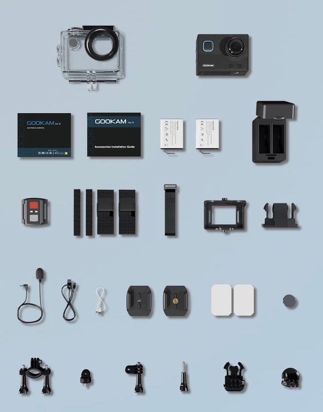 Cámara Deportiva 4K Wifi - Nueva a estrenar