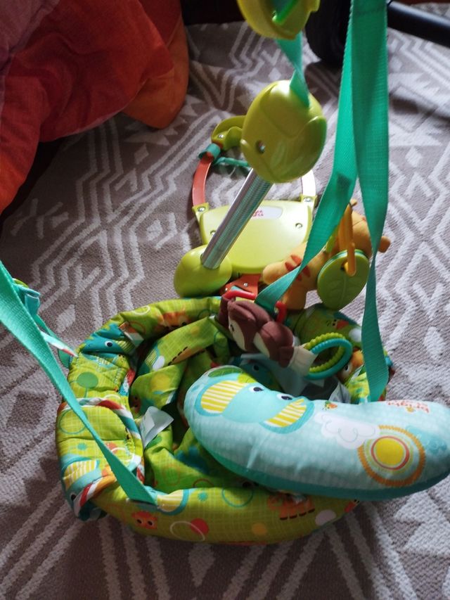 columpio, piano, mesa