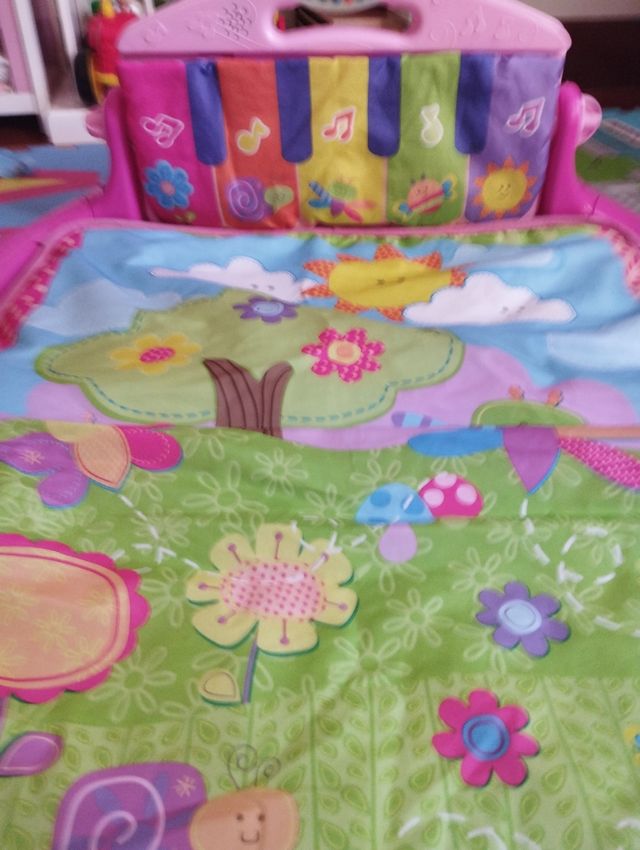 columpio, piano, mesa